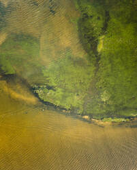 Aerial view of beautiful Cauipe lagoon in Brazil. - AAEF01498