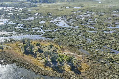 Okavango-Delta von oben, Botswana - VEGF00496