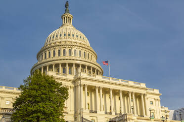 Blick auf das Capitol Building während der goldenen Stunde, Washington D.C., Vereinigte Staaten von Amerika, Nordamerika - RHPLF00190