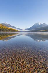 Bowman Lake, Glacier National Park, Montana, Vereinigte Staaten von Amerika, Nordamerika - RHPLF00207