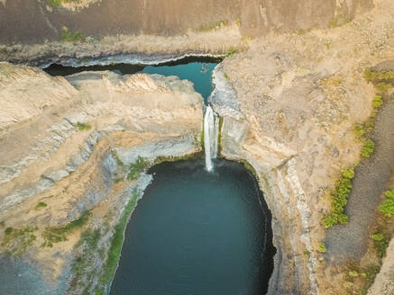 Luftaufnahme der Palouse Falls in Washington, USA. - AAEF03008