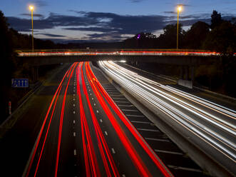 Autobahn M3, Surrey, England, Vereinigtes Königreich, Europa - RHPLF00438