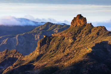 Roque Bentayga, Gran Canaria, Canary Islands, Spain, Atlantic, Europe - RHPLF00474