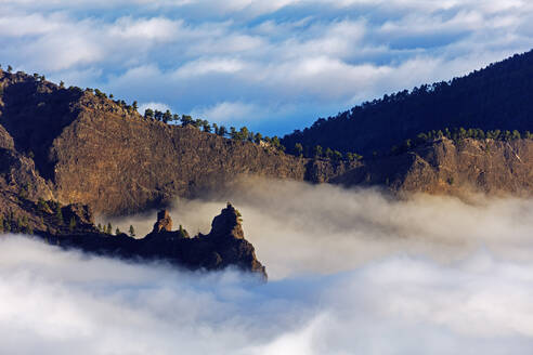 Nationalpark Caldera de Taburiente, UNESCO-Biosphärengebiet, La Palma, Kanarische Inseln, Spanien, Atlantik, Europa - RHPLF00495
