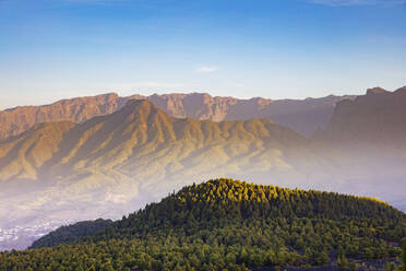 Nationalpark Caldera de Taburiente, UNESCO-Biosphärengebiet, La Palma, Kanarische Inseln, Spanien, Atlantik, Europa - RHPLF00501