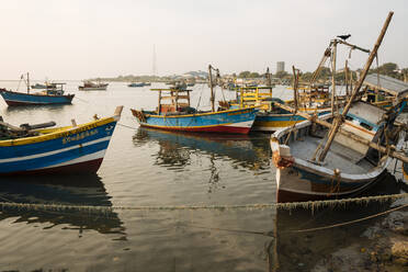 Hafen von Jaffna bei Sonnenuntergang, Jaffna, Nordprovinz, Sri Lanka, Asien - RHPLF00518