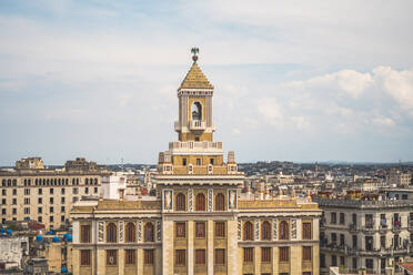 Bacardi building, La Habana (Havana), Cuba, West Indies, Caribbean, Central America - RHPLF00541