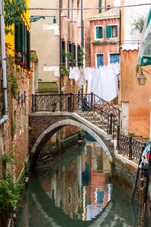 Kanal in Venedig, UNESCO-Weltkulturerbe, Venetien, Italien, Europa - RHPLF00647