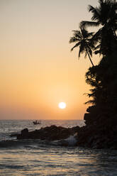 Sunrise at Talalla Beach, South Coast, Sri Lanka, Asia - RHPLF00691