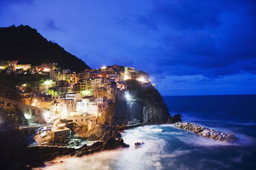 Klippendorf Manarola, Cinque Terre, UNESCO-Weltkulturerbe, Ligurien, Italien, Europa - RHPLF00871