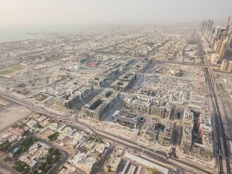 Aerial view buildings in Dubai, United Arab Emirates. - AAEF03296