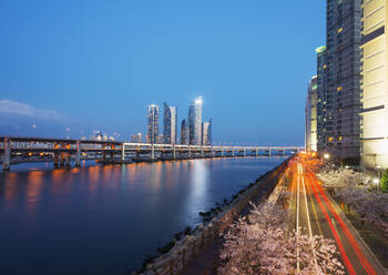 City skyline, Busan, South Korea, Asia - RHPLF01063