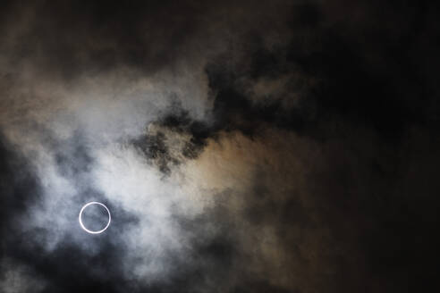 Totale Mondfinsternis der Sonne am 1. September 2016, Tamatave, Ost-Madagaskar, Afrika - RHPLF01299