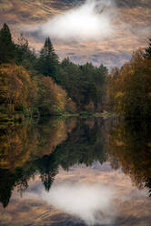 Herbst in Glencoe, Highlands, Schottland, Vereinigtes Königreich, Europa - RHPLF01457
