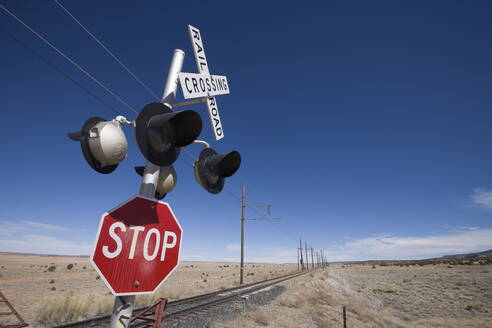 Bahnübergang, Arizona, Vereinigte Staaten von Amerika, Nordamerika - RHPLF01558