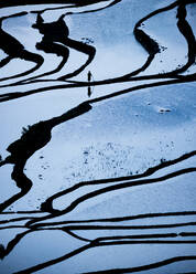 Duoyishu Rice Terraces at dawn, UNESCO World Heritage Site, Yuanyang, Yunnan Province, China, Asia - RHPLF01608