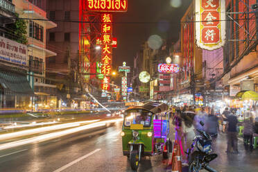 Bangkok at night, Bangkok, Thailand, Southeast Asia, Asia - RHPLF01690