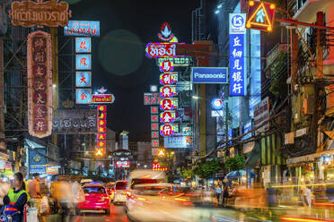 Bangkok bei Nacht, Bangkok, Thailand, Südostasien, Asien - RHPLF01691