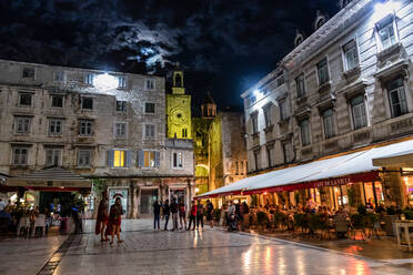 Nightlife in Split, Croatia, Europe - RHPLF01832