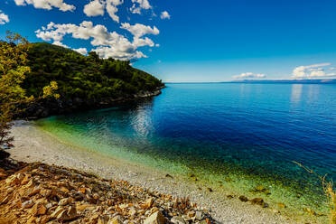 Racisce Strand auf der Insel Korcula, Kroatien, Europa - RHPLF01838