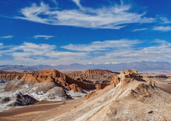 Valle de la Luna (Tal des Mondes), bei San Pedro de Atacama, Atacama-Wüste, Region Antofagasta, Chile, Südamerika - RHPLF01873