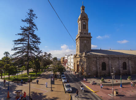 Kathedrale Unserer Lieben Frau von der Barmherzigkeit, Plaza de Armas, La Serena, Region Coquimbo, Chile, Südamerika - RHPLF01890