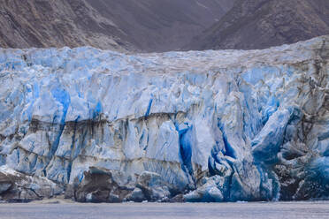 Blaue Eiswand des Sawyer-Gletschers, Stikine Icefield, Tracy Arm Fjord, Alaska, Vereinigte Staaten von Amerika, Nordamerika - RHPLF02237