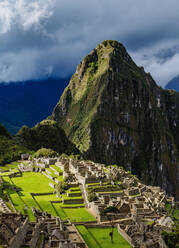 Ruinen von Machu Picchu, UNESCO-Weltkulturerbe, Region Cusco, Peru, Südamerika - RHPLF02313