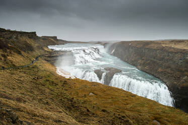 Gullfoss waterfall, Iceland, Polar Regions - RHPLF02379