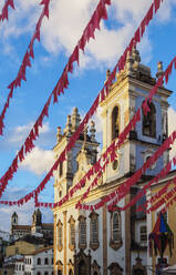 Kirche Nossa Senhora do Rosario dos Pretos, Pelourinho, UNESCO-Weltkulturerbe, Salvador, Bundesstaat Bahia, Brasilien, Südamerika - RHPLF02463