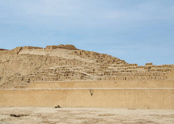 Huaca Pucllana-Pyramide, Bezirk Miraflores, Lima, Peru, Südamerika - RHPLF02523