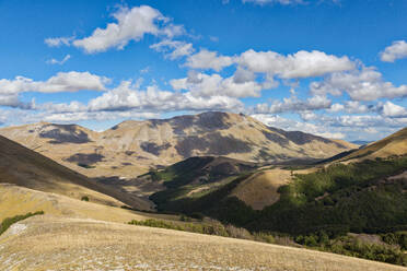 Monte Vettore im Herbst, Sibillini Park, Umbrien, Italien, Europa - RHPLF02537