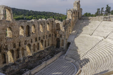 View of Odeon of Herodes Atticus, Athens, Greece, Europe - RHPLF02565