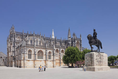 Mosteiro da Santa Maria da Vitoria (Kloster der Heiligen Maria des Sieges), UNESCO-Weltkulturerbe, Batalha, Leiria, Portugal, Europa - RHPLF02623