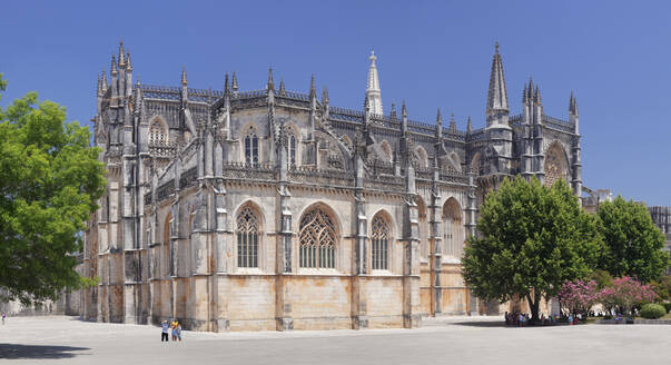 Mosteiro da Santa Maria da Vitoria (Kloster der Heiligen Maria des Sieges), UNESCO-Weltkulturerbe, Batalha, Leiria, Portugal, Europa - RHPLF02626