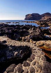 Küste von Cais in Richtung Ponta dos Capelinhos, Insel Faial, Azoren, Portugal, Atlantik, Europa - RHPLF02656
