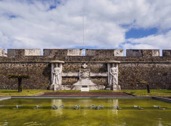 Fort Sao Bras, Ponta Delgada, Insel Sao Miguel, Azoren, Portugal, Atlantik, Europa - RHPLF02686