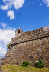 Fort Sao Bras, Ponta Delgada, Insel Sao Miguel, Azoren, Portugal, Atlantik, Europa - RHPLF02687