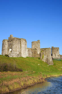 Kidwelly Castle, Carmarthenshire, Wales, Vereinigtes Königreich, Europa - RHPLF02799