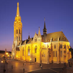 Matthiaskirche, Fischerbastei, Budaer Burgberg, Budapest, Ungarn, Europa - RHPLF02884