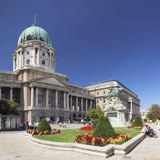 Der Königspalast, Burg Buda, UNESCO-Weltkulturerbe, Budapest, Ungarn, Europa - RHPLF02887