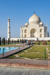 Taj Mahal, UNESCO-Weltkulturerbe, Agra, Uttar Pradesh, Indien, Asien - RHPLF02980