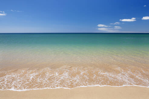 Praia de Tres Irmaos Strand, Atlantik, Alvor, Algarve, Portugal, Europa - RHPLF03006