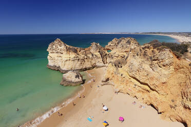 Praia de tres Irmaos beach, Atlantic Ocean, Alvor, Algarve, Portugal, Europe - RHPLF03011