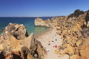 Praia de tres Irmaos Strand, Atlantik, Alvor, Algarve, Portugal, Europa - RHPLF03012