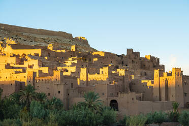 Ksar von Ait Ben Haddou (Ait Benhaddou), UNESCO-Welterbestätte, Provinz Ouarzazate, Souss-Massa-Draa, Marokko, Nordafrika, Afrika - RHPLF03082