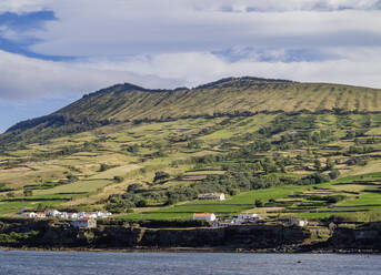 Blick auf die Caldeira, Insel Graciosa, Azoren, Portugal, Atlantik, Europa - RHPLF03100