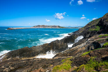 Meerblick vor Muttonbird Island, Coffs Harbour, Neusüdwales, Australien, Pazifik - RHPLF03161