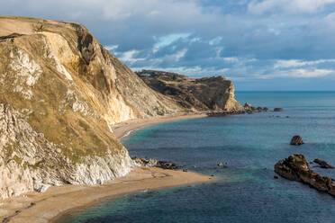 Man o War Cove, Jurassic Coast, UNESCO-Weltkulturerbe, Dorset, England, Vereinigtes Königreich, Europa - RHPLF03257