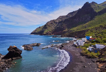 Strand Roque Bermejo, Parque Rural Anaga, Insel Teneriffa, Kanarische Inseln, Spanien, Atlantik, Europa - RHPLF03325